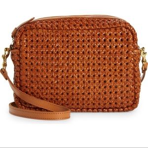 Clare V. Midi Sac woven leather Crossbody bag